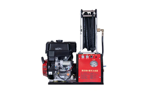 Complete brandpompset met blustank en controller, diesel- en elektrische opties