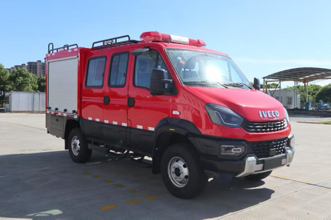 รถดับเพลิงบรรทุกน้ำ IVECO สำหรับงานหนักพร้อมบันได